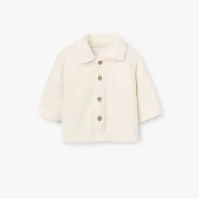 Whisper White Sherpa Teddy Coat