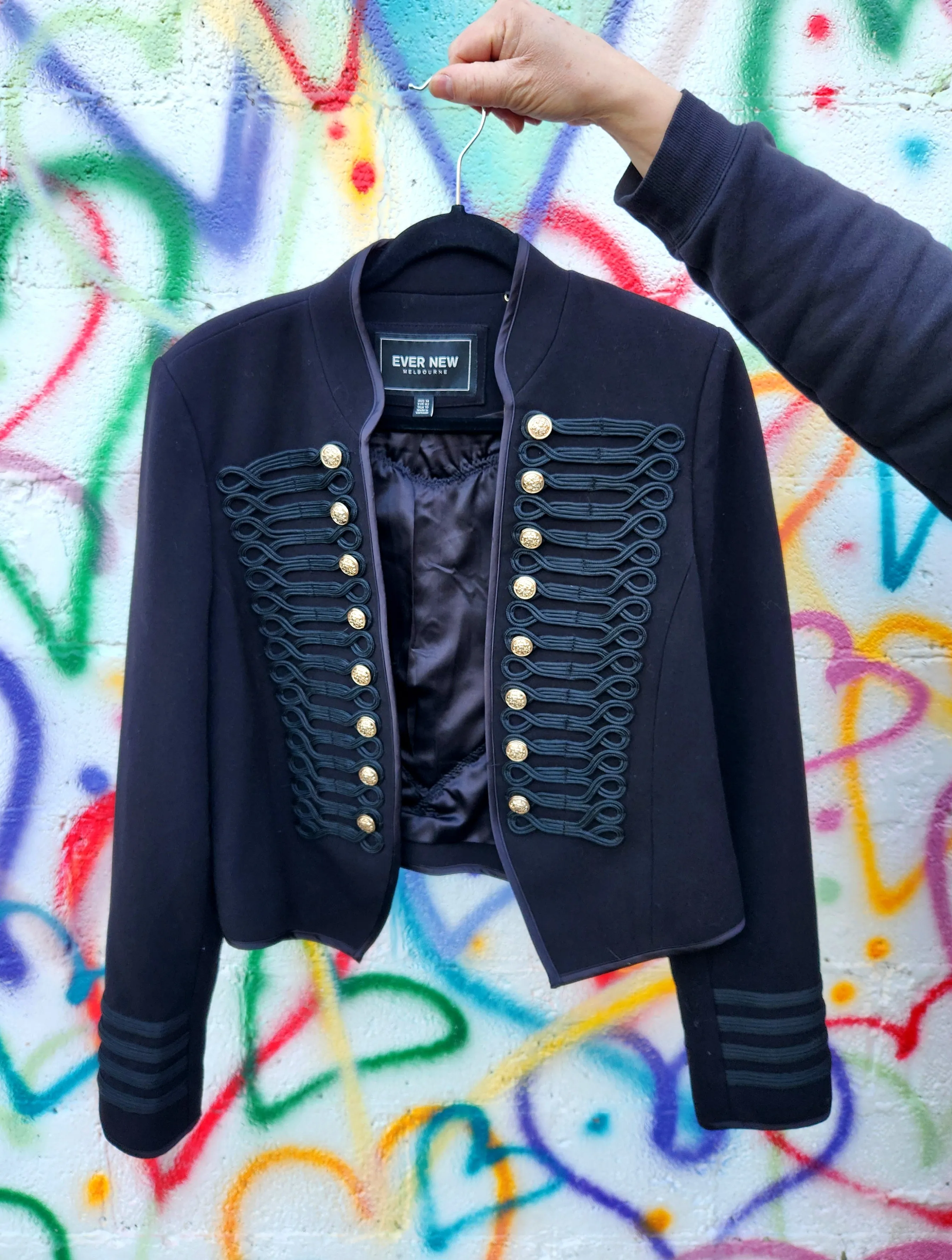 Womens Friday I'm in Love Jacket- size Medium-Lrg 9/10 US