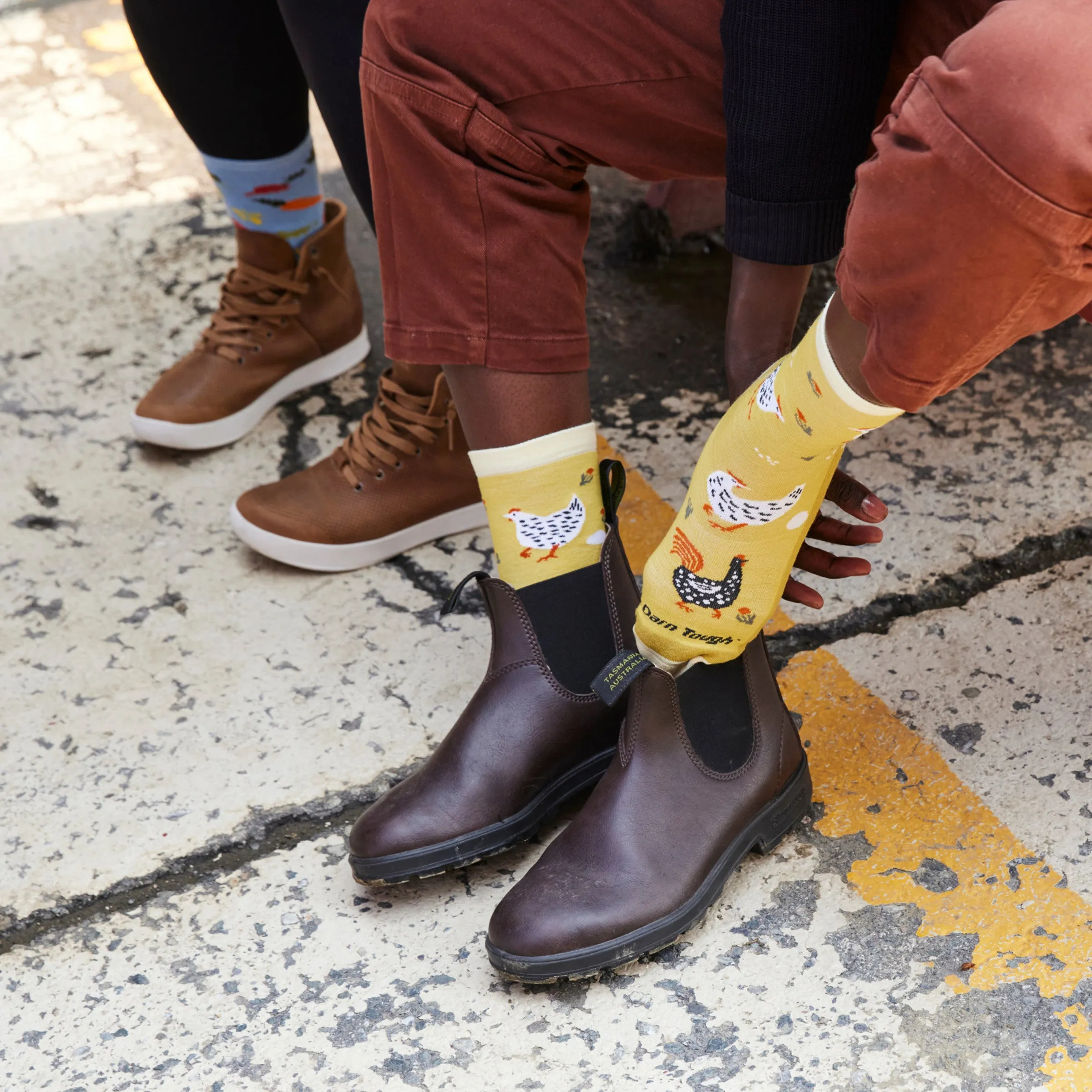 Women's Mother Clucker Crew  Lightweight Lifestyle Sock