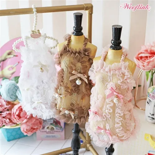 Wooflink Romantic Day Dress - White